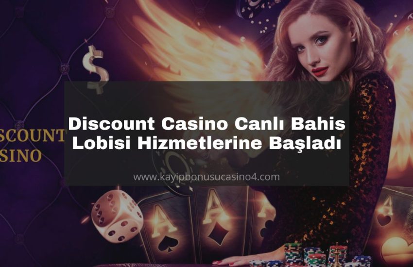 Discount Casino Canlı Bahis