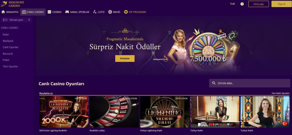 Discountcasino369 Casino Oyunları
